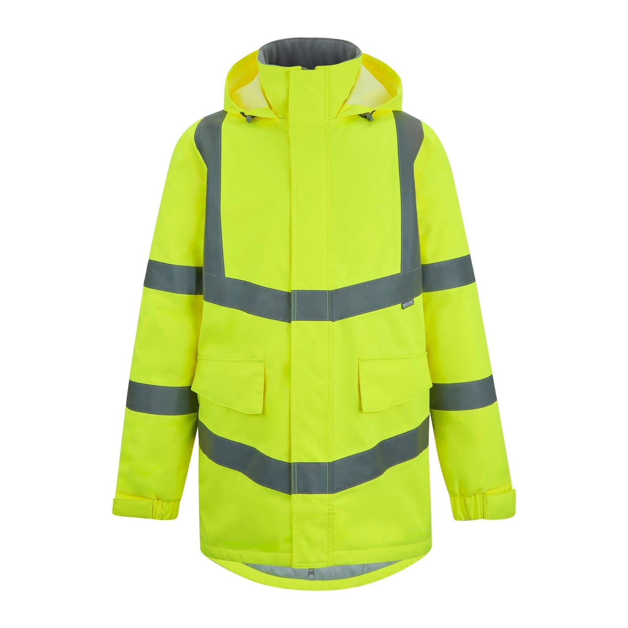 Regatta Hi-Vis Pro Contract Dover Yellow Waterproof Parka Jacket