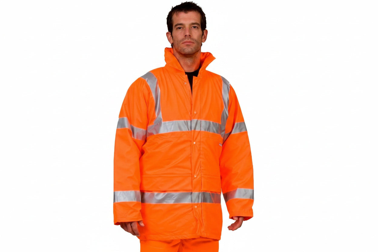 Orange Hi-Vis Parka Jacket - End of Line - SP-PARKA-O
