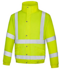 AQUA Classic Hi Vis Bomber Jacket Yellow - FU-JK930-0000-034